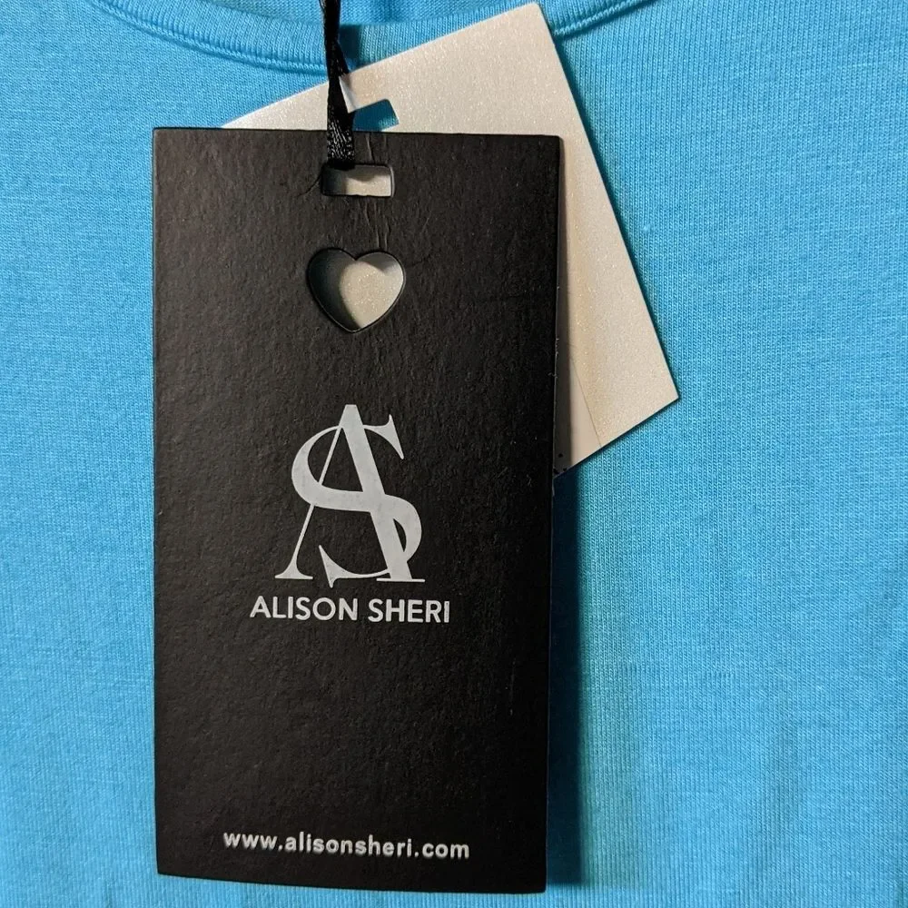 Alison Sheri t-shirt dress small cover up beach NWT